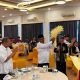 Suasana musyawarah seniman Kotabaru di hotel.