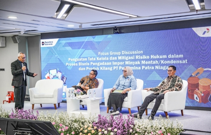 Suasana FGD Pertamina Patra Niaga di Jakarta.