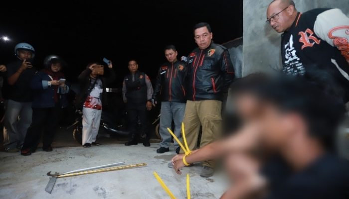 URC Polresta Banjarmasin Amankan 3 Remaja Bawa Sajam