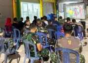 Nobar Piala Dunia Kodim 1004 Kotabaru.