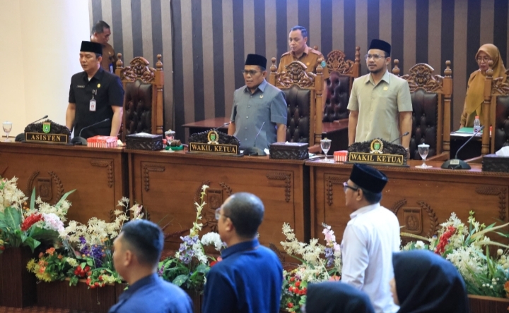 Rapat paripurna DPRD Tanah Bumbu bahas Raperda BPD.