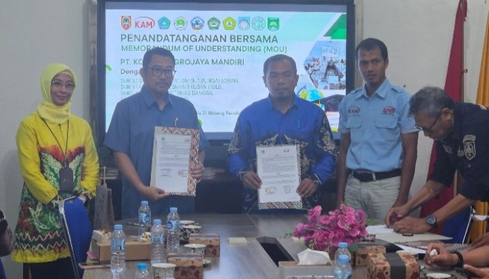 PT Kodeco dan 8 Sekolah Teken MoU, Siswa Magang Dilindungi BPJS