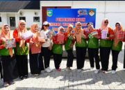 Senam bersama DWP Tanah Laut.