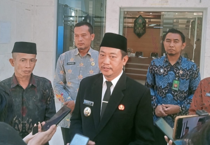 Bupati Sukamara tinjau UMKM di Expo.