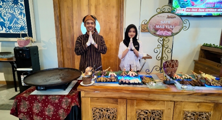 Sate Mas Yuli menu favorit Legenda Rempah The Alana Hotel Malang.