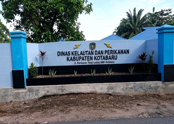 Kantor Dinas Perikanan Kotabaru.