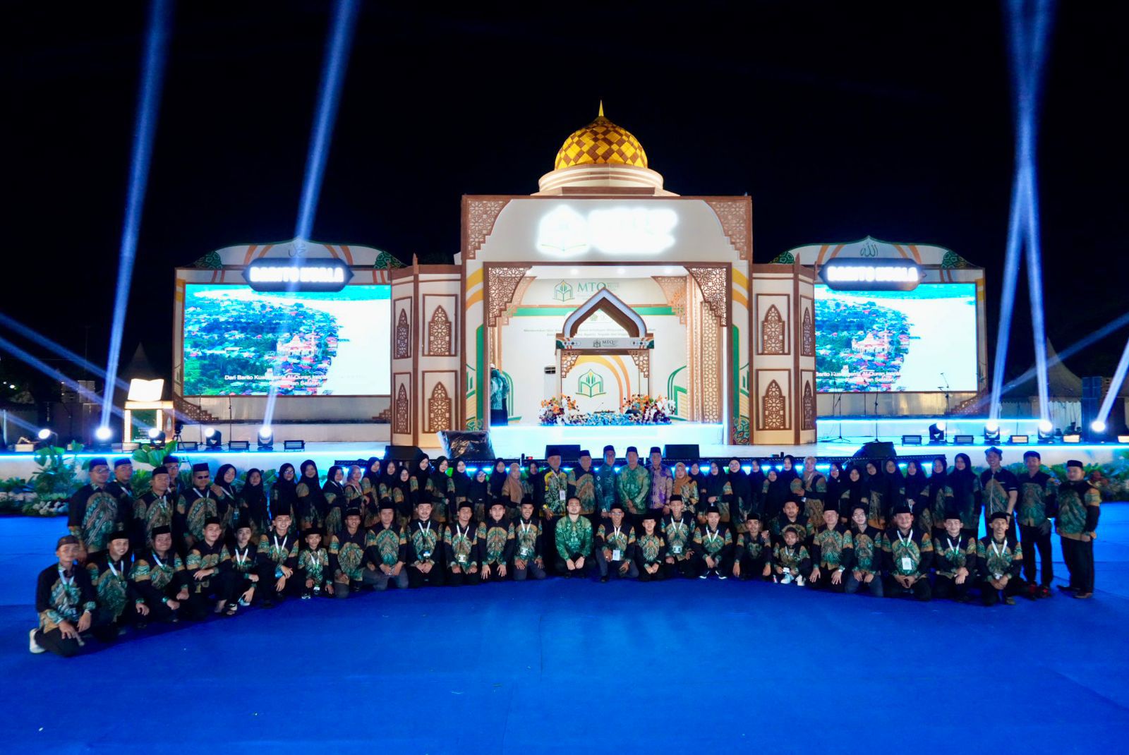 Kafilah Balangan di MTQN Kalsel.