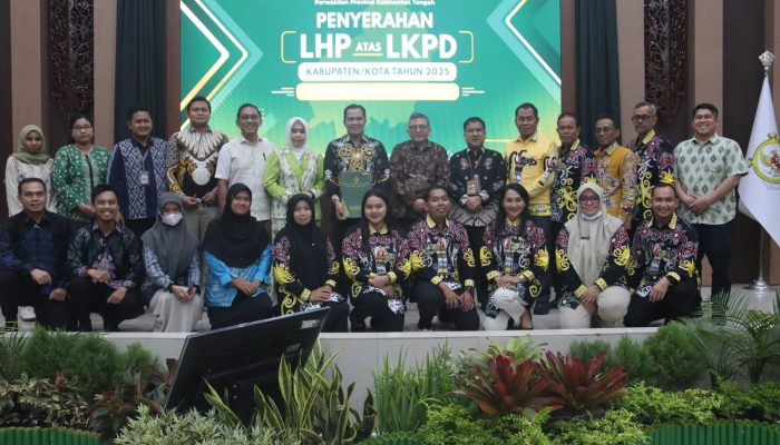 Pulang Pisau Kembali Raih Opini WTP dari BPK untuk LKPD 2025