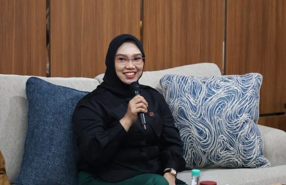 Andi Irmayani pimpin rapat Dekranasda Tanah Bumbu.