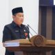 Eryanto Rais bacakan LPJ APBD 2025 di DPRD Tanah Bumbu.