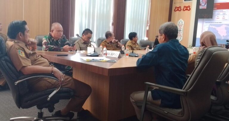 Wabup Pulang Pisau ikuti rakor inflasi.