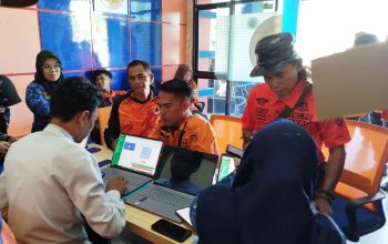 Penandatanganan PKS Disdukcapil dan BPBD Balangan.