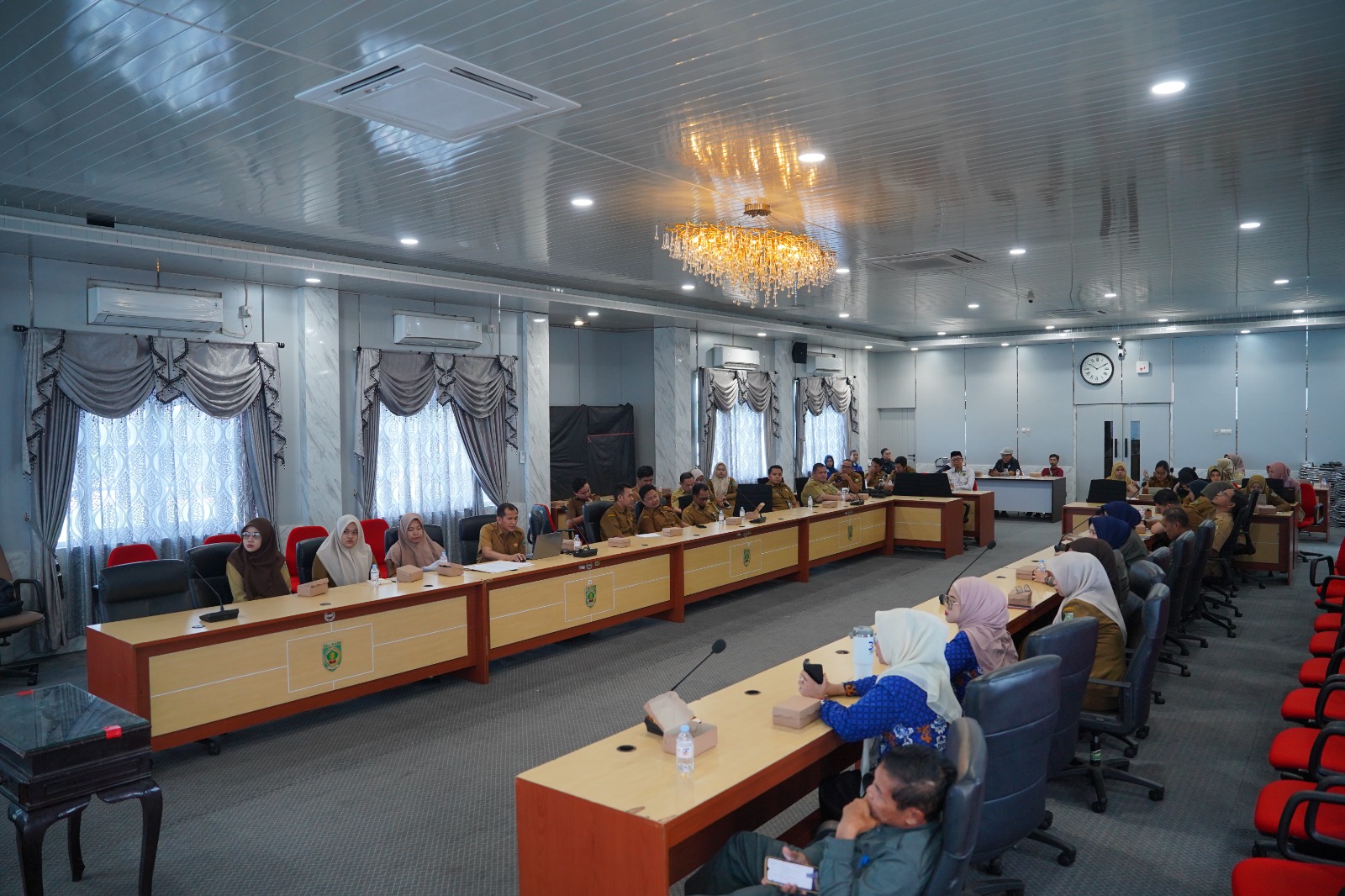 Suasana FKP Setda Balangan.