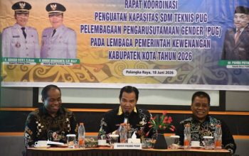 Bupati Pulang Pisau di kegiatan PUG.