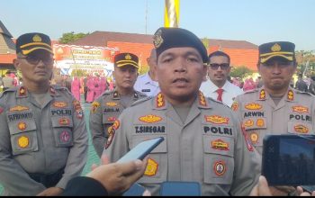 Plh. Kapolresta Banjarmasin Kombes Pol. Timbul R.K. Siregar saat memberikan keterangan kepada wartawan.