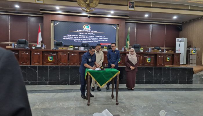 DPRD dan Pemkab Tala Sepakati Perubahan Propemperda 2026, Fokus Perkuat PAD