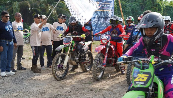 Wabup Kotabaru Lepas Peserta Trabas Explore Pulau Laut 2026
