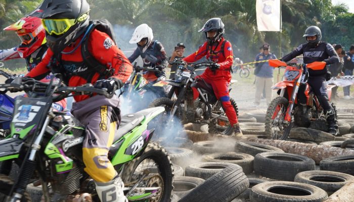 450 Rider Ramaikan Trabas Explore Pulau Laut 2026