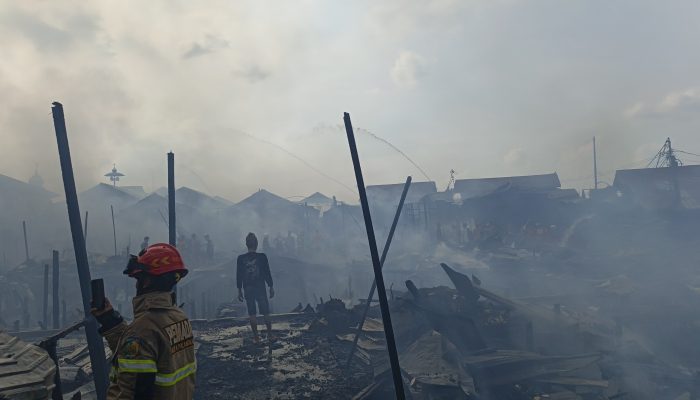 Akses Sempit dan Minim Sumber Air Hambat Pemadaman Kebakaran di Palangka Raya