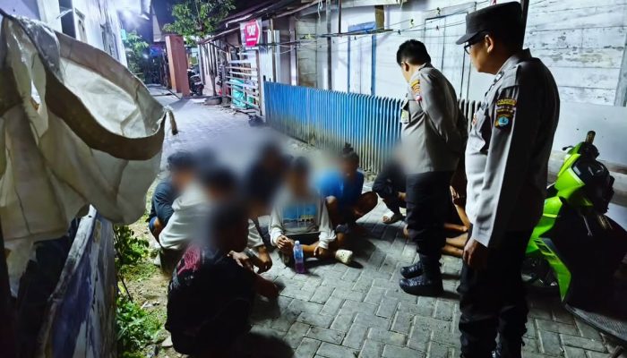 Polsek Banjarmasin Timur Amankan Sembilan Remaja yang Diduga Pesta Miras