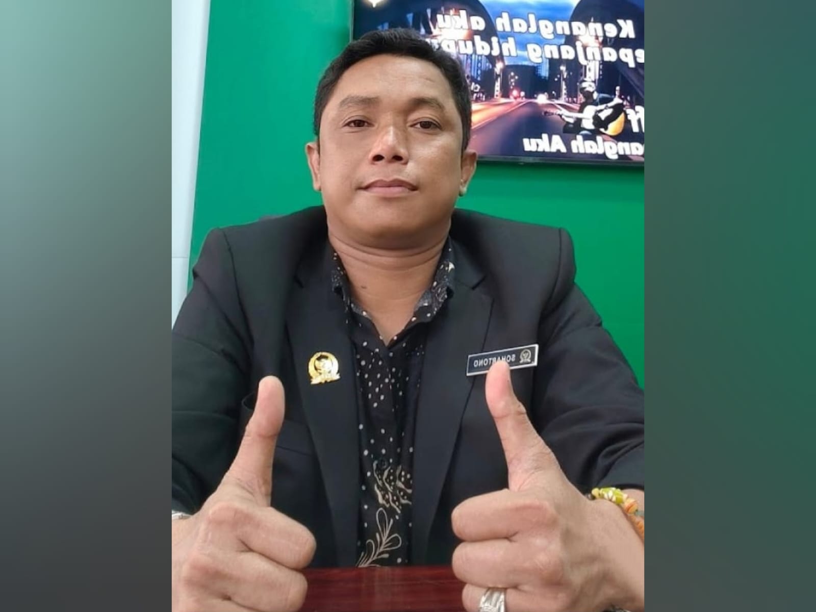 Ket Foto: Sohartono, Anggota DPRD Kabupaten Kapuas dari Fraksi Partai Kebangkitan Bangsa (PKB).