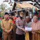 Korban Kebakaran di Muara Pulau Terima Bantuan, Polres dan Pemkab Batola Turun ke Lokasi
