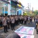 Polresta Banjarmasin Kawal Aksi Aliansi Masyarakat Kalsel di Kantor PLN