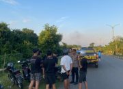 Polres Tabalong Bubarkan Balap Liar, Dua Sepeda Motor Diamankan