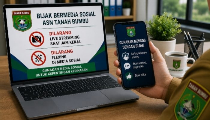 ASN Tanah Bumbu Dilarang Live Streaming dan Flexing saat Jam Kerja