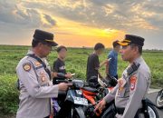 Polres HSU Tertibkan Aksi Balap Liar di Danau Panggang