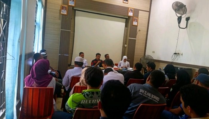Pemkab Balangan Bahas Tindak Lanjut Korban Laka Damkar dan Tata Kelola Relawan