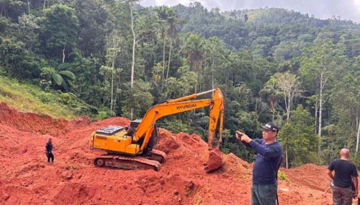 Gakkum Kehutanan Hentikan Tambang Emas Ilegal, Dua Ditetapkan Tersangka