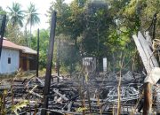 Rumah Kosong di Balangan Terbakar, Kerugian Capai Rp25 Juta