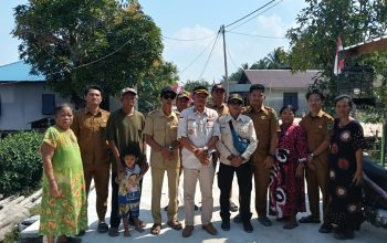 Program ‘Lewu Bersinar’ Terealisasi, Pemdes dan Warga Desa Pulau Kaladan Apresiasi Komitmen Bupati Kapuas