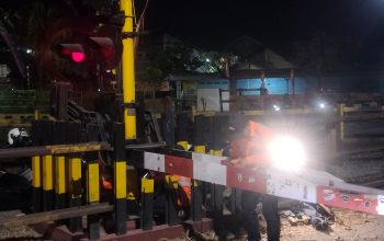 Rusak Palang Pintu Kereta, Pria di Sleman Diamankan Polisi