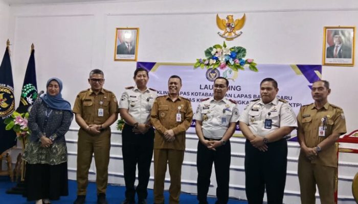 Lapas Kotabaru Resmikan Klinik sebagai FKTP