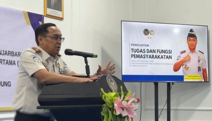 Kakanwil Ingatkan Integritas Pegawai Lapas Kotabaru