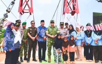 Jembatan Garuda Handil Labuan Amas Resmi Digunakan