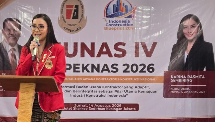 Munas IV APPEKNAS 2026 Jadi Momentum Transformasi Industri Konstruksi Nasional