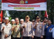 Polres Balangan Resmikan Jembatan Merah Putih