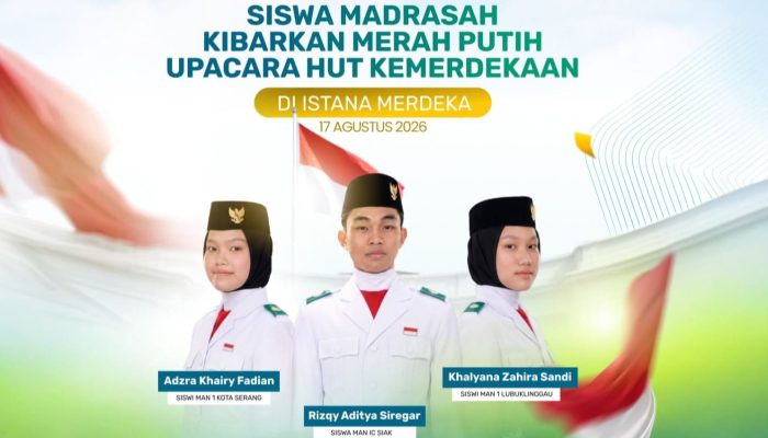 Siswa Madrasah Terpilih Jadi Paskibraka Tingkat Pusat