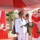 Wabup Kotabaru Pimpin Upacara Penurunan Bendera HUT ke-81 RI