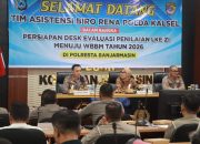 Polresta Banjarmasin Terima Supervisi Perencanaan dari Polda Kalsel