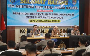 Polresta Banjarmasin Terima Supervisi Perencanaan dari Polda Kalsel