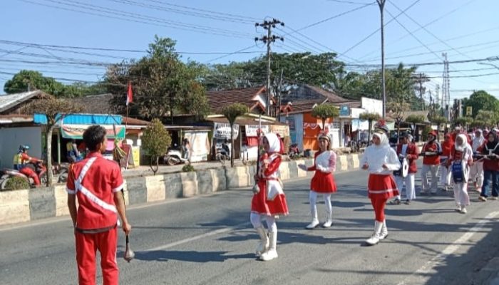 TKN Pembina Batulicin Gelar Pawai dan Lomba Semarak HUT ke-81 RI