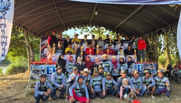 Mama Racing Adu Cepat dengan Juara Pertama Ketinting 500cc di Satui Tanah Bumbu