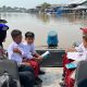 Satpolairud Polres HSU Hadirkan Sarana Membaca bagi Anak Pesisir Sungai Barito