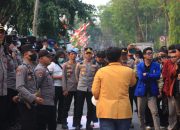 Kapolresta Banjarmasin Pastikan Aksi di Depan DPRD Kalsel Berjalan Aman dan Kondusif