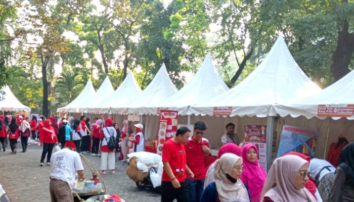 Bazar 47 Jakpreneur di Puncak HUT RI Jakarta Timur Catat Omzet Rp54,3 Juta