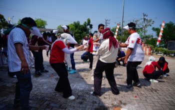 Diskominfosan Balangan Gelar Lomba HUT RI, Perkuat Kebersamaan Pegawai